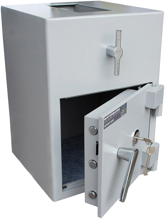 Burton Teller Deposit Key Locking Safe