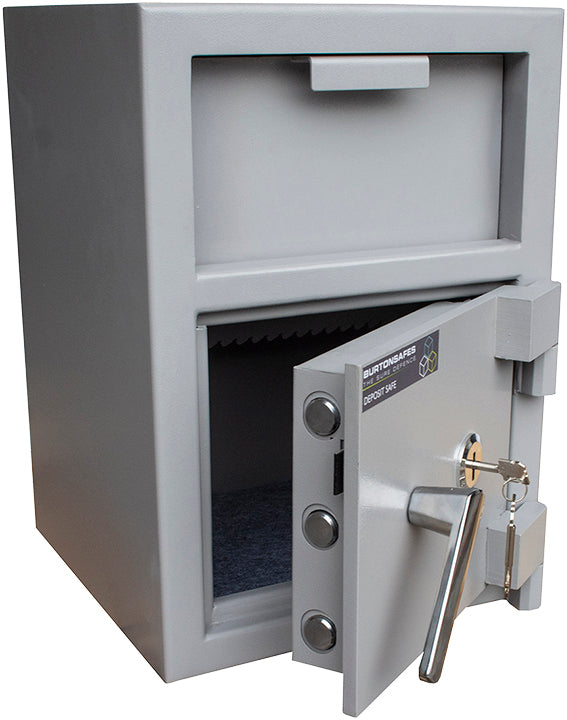 Burton Teller Deposit Key Locking Safe