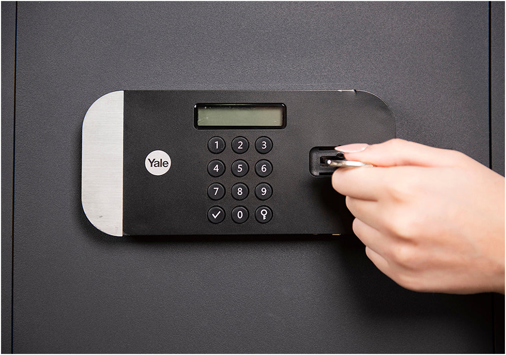 Yale High Security Electronic Lock Home Safe