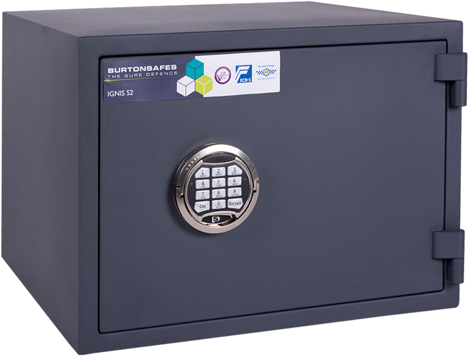 Burton Ignis Fireproof Home Security Safe