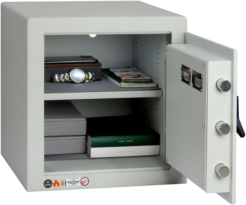 Chubbsafes HomeVault S2 Plus- Key Locking Fireproof Safe