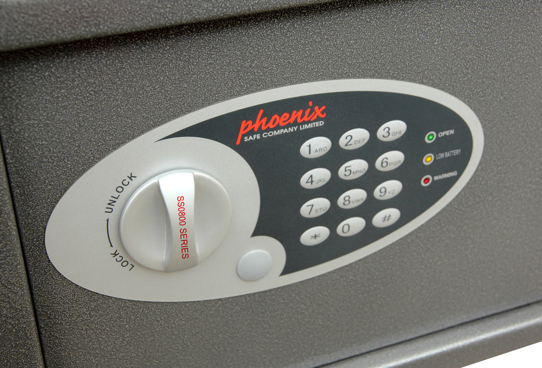 Phoenix Vela Deposit Home & Office SS0800 Security Safe with Electronic Lock