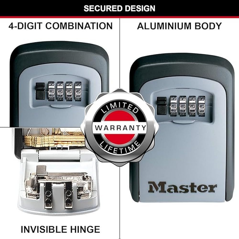 Master Lock High Security Key Safe