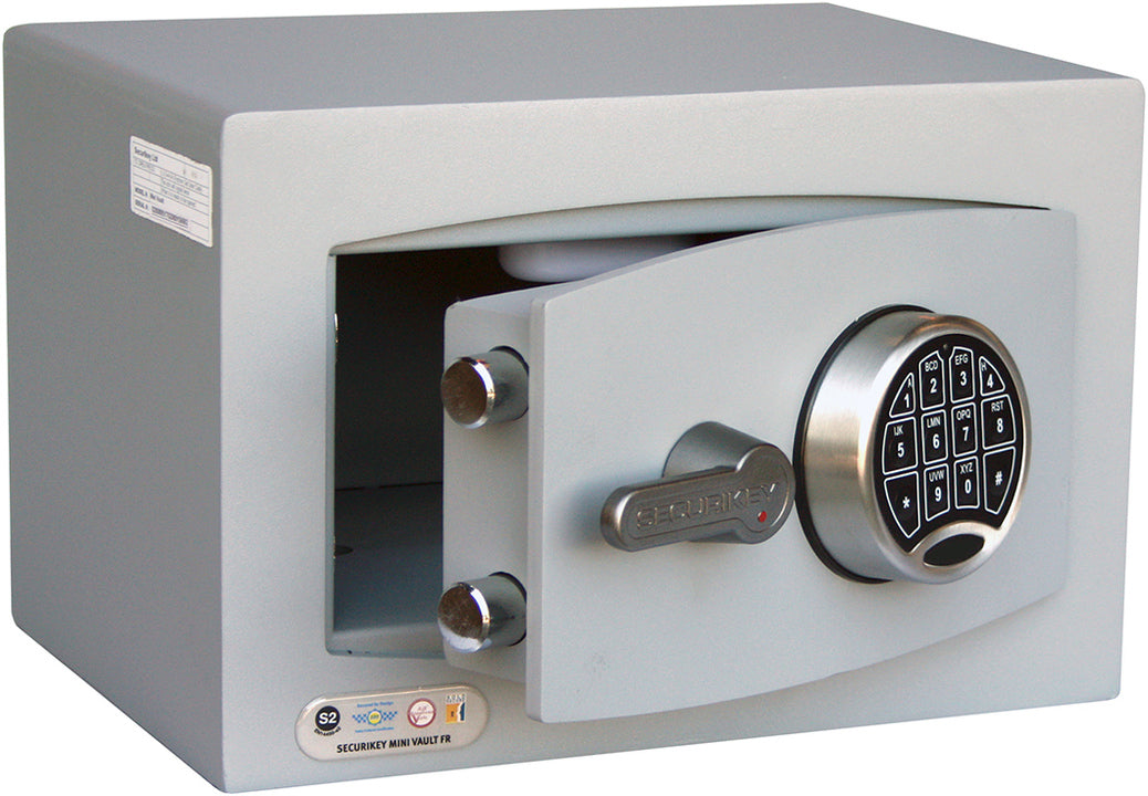 Securikey Mini Vault S2 Gold FR 1 Fireproof Electronic Lock Safe