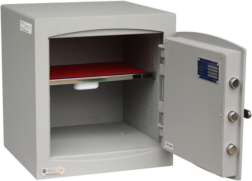 Securikey Mini Vault S2 Gold FR 1 Fireproof Electronic Lock Safe
