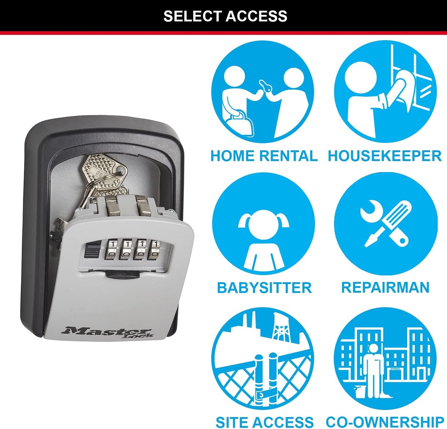Master Lock High Security Key Safe