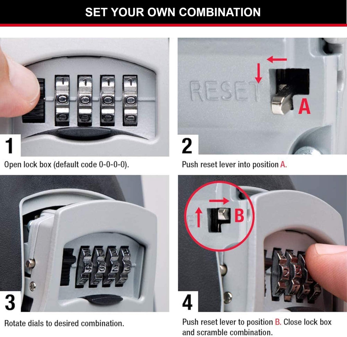 Master Lock High Security Key Safe