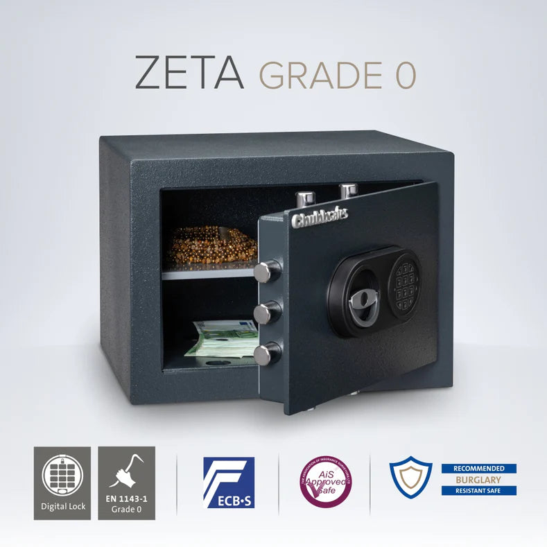 Chubbsafes Zeta Eurograde 0 Key Lock Security Safe