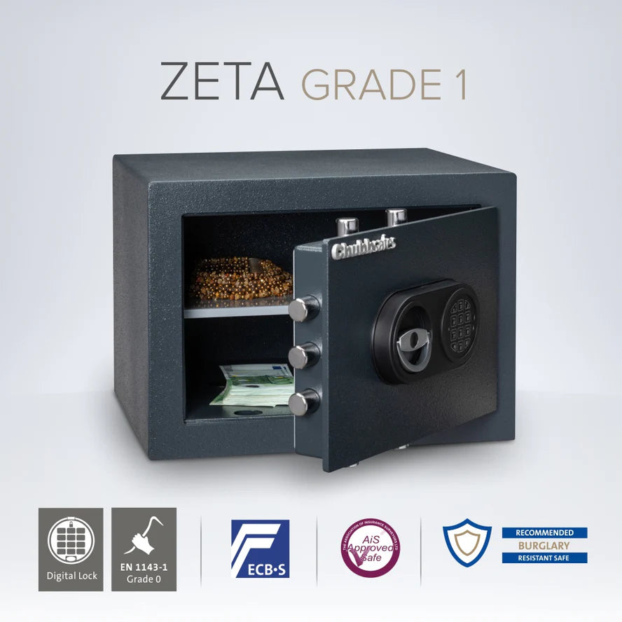 Chubbsafes Zeta Eurograde 1 Electronic Lock High Security Safe