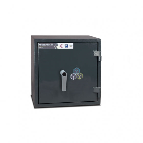 Burton Firesec 10/60 Eurograde 1 Safes - Key & Electronic Lock