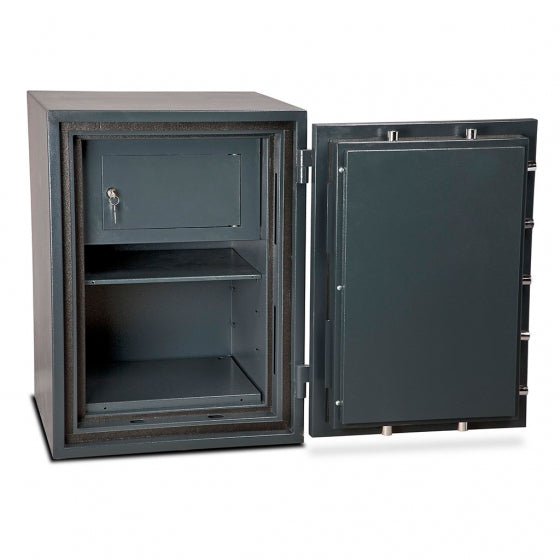 Burton Firesec 10/60 Eurograde 1 Safes - Key & Electronic Lock