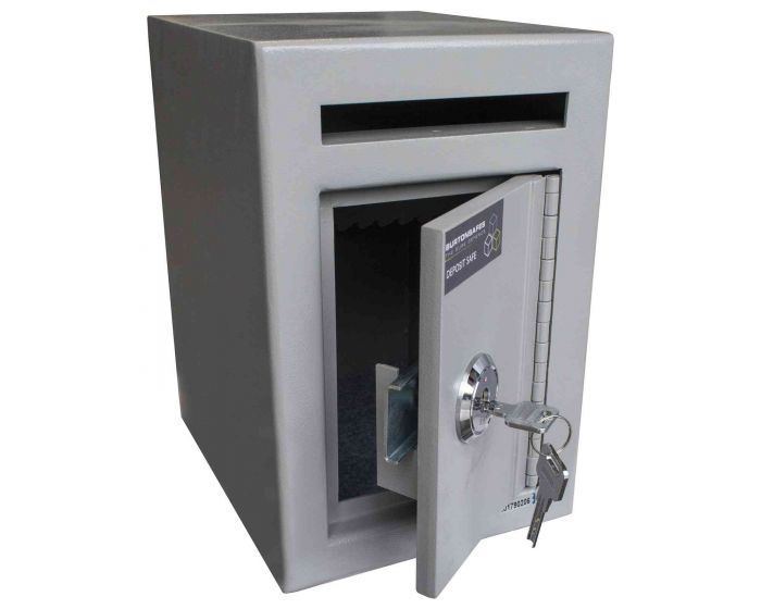 Burton Mini Teller Small Key Lock Cash Deposit Safe