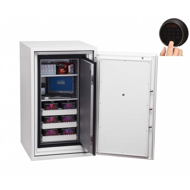 Phoenix Data Commander Fireproof Biometric Locking Safe