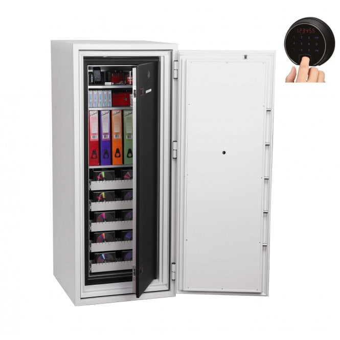 Phoenix Data Commander Fireproof Biometric Locking Safe
