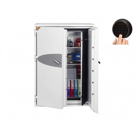 Phoenix Data Commander Fireproof Biometric Locking Safe