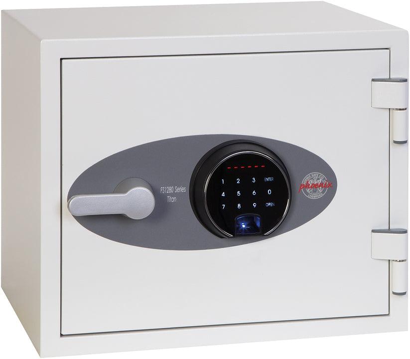 Phoenix Titan FS1281F Fingerprint Lock Fire Security Safe - Safe Fortress