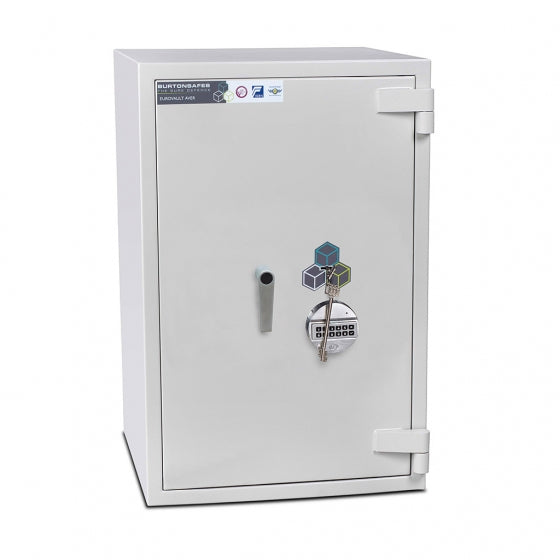 Burton Eurovault Aver LFS Grade 4 Key & Electronic Lock Safe