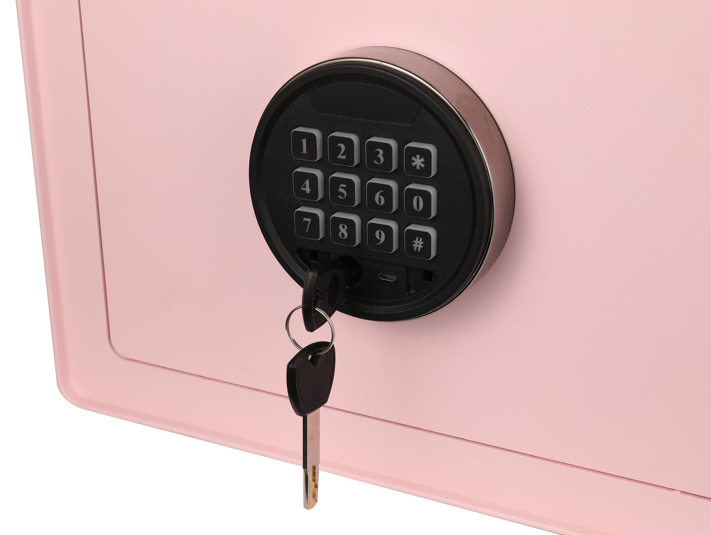 Phoenix Dream DREAM1P Home Safe in Pink with Electronic Lock - Safe Fortress