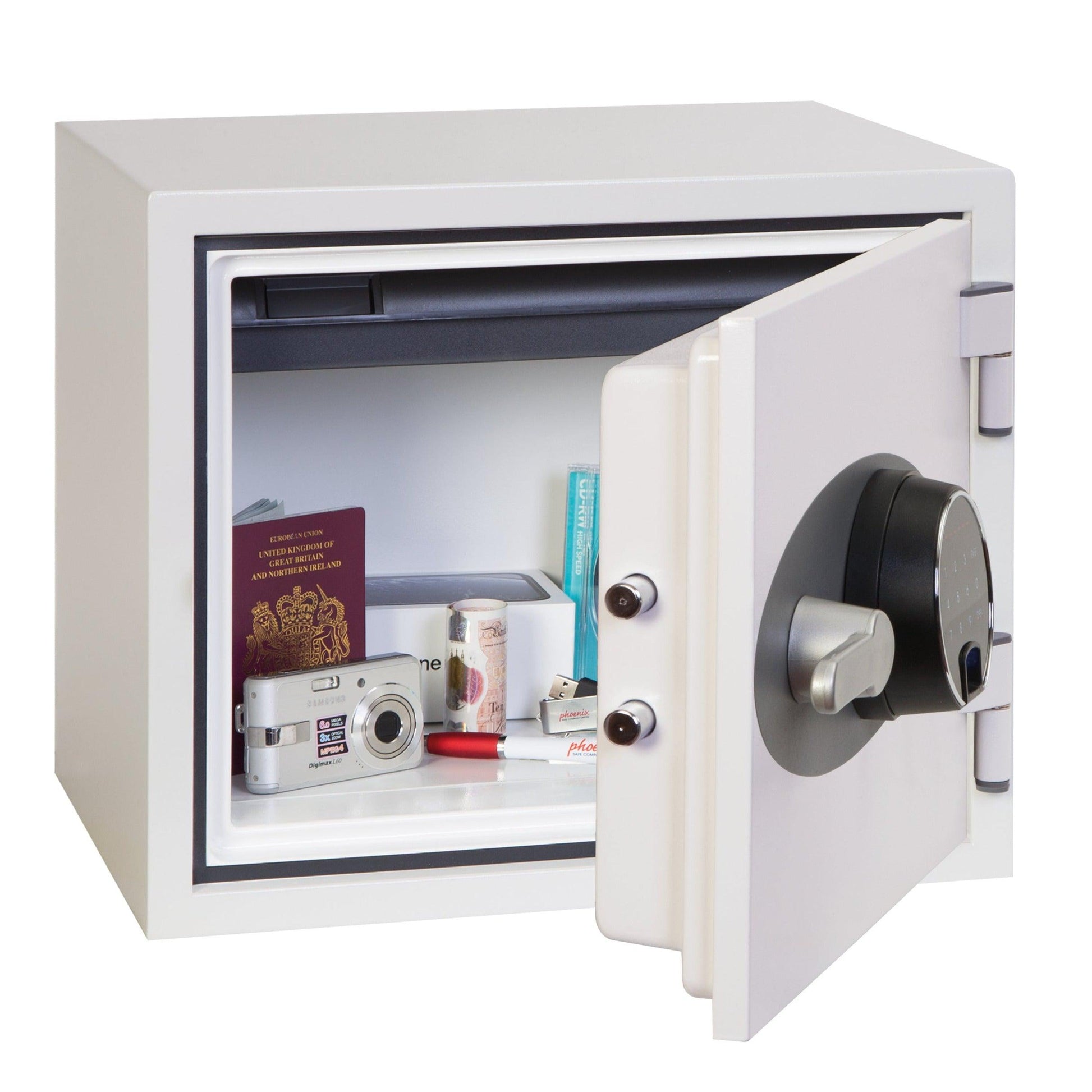 Phoenix Titan FS1281F Fingerprint Lock Fire Security Safe - Safe Fortress