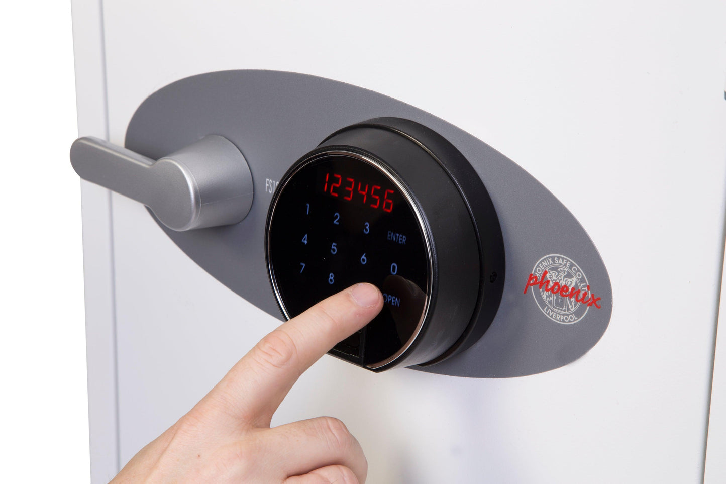 Phoenix Titan FS1281F Fingerprint Lock Fire Security Safe - Safe Fortress