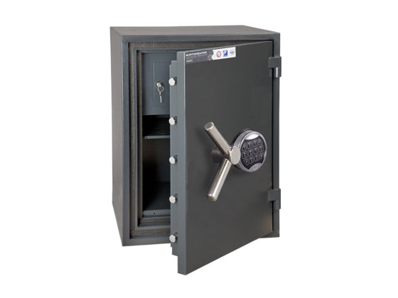 Burton Firesec 10/60 Eurograde 1 Safes - Key & Electronic Lock