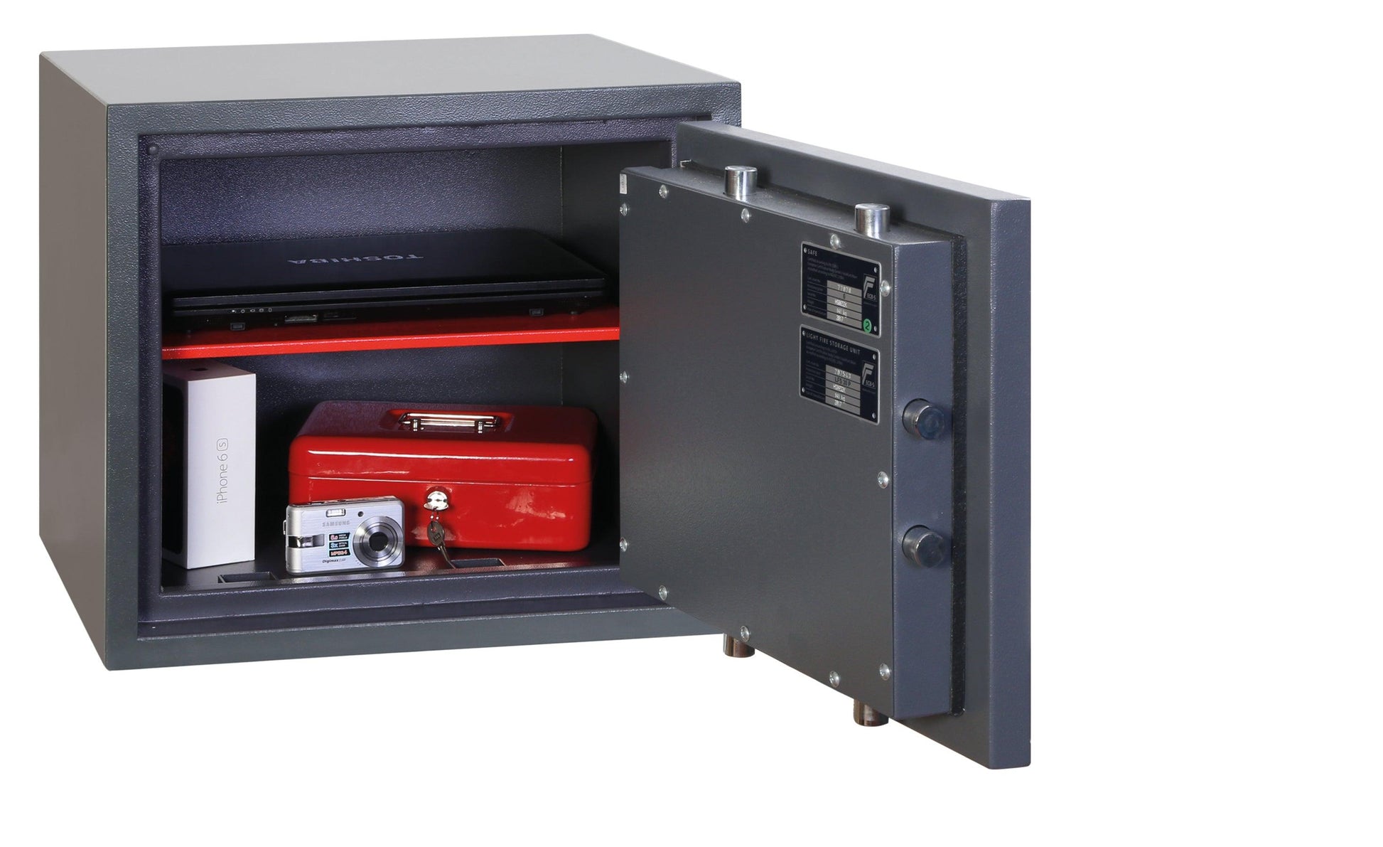 Phoenix Neptune HS1052K Size 2 High Security Euro Grade 1 Safe with Key Lock - Safe Fortress