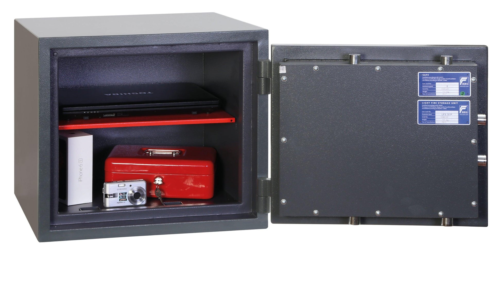 Phoenix Neptune HS1052K Size 2 High Security Euro Grade 1 Safe with Key Lock - Safe Fortress