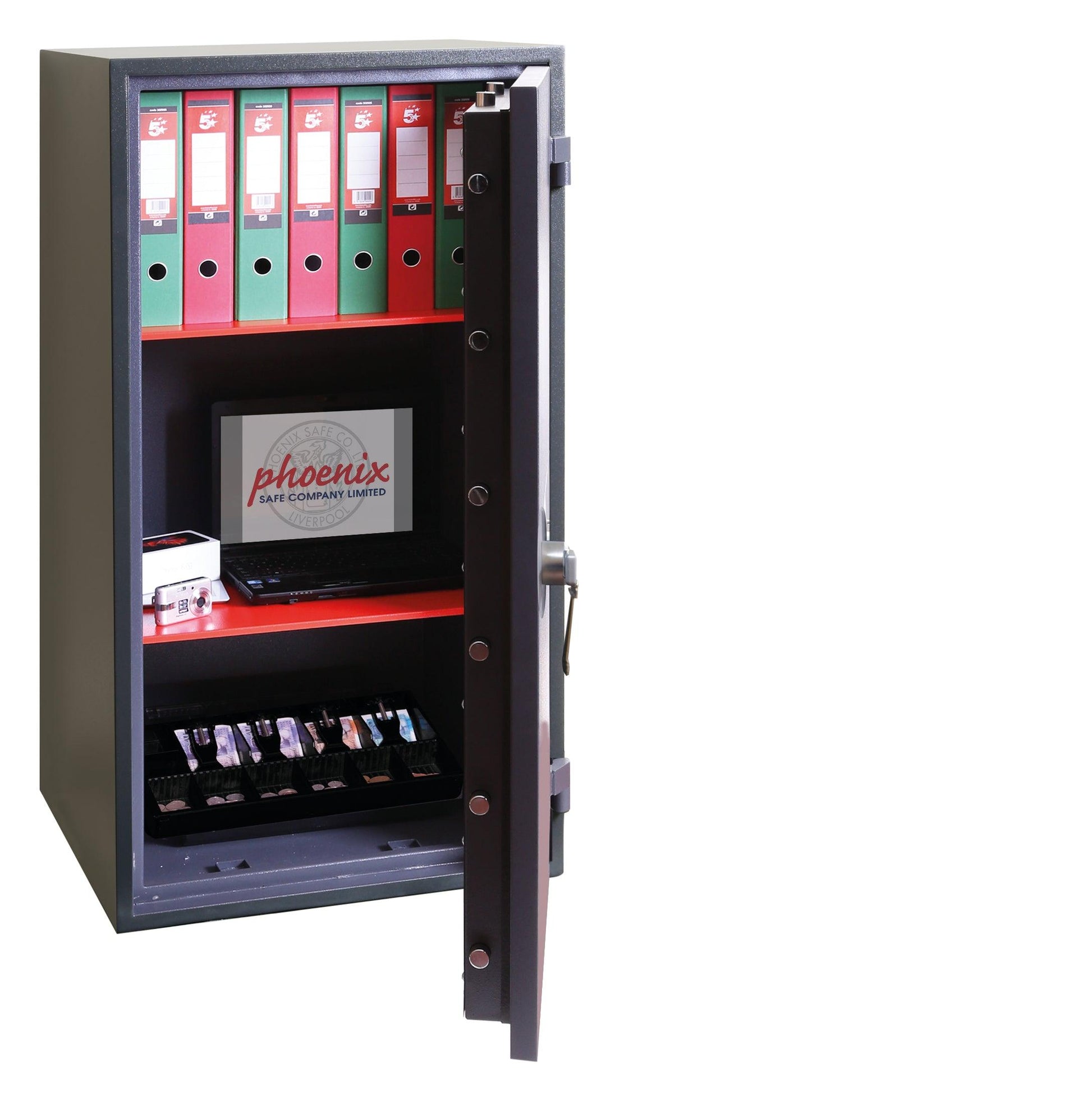Phoenix Neptune HS1055K Size 5 High Security Euro Grade 1 Safe with Key Lock - Safe Fortress