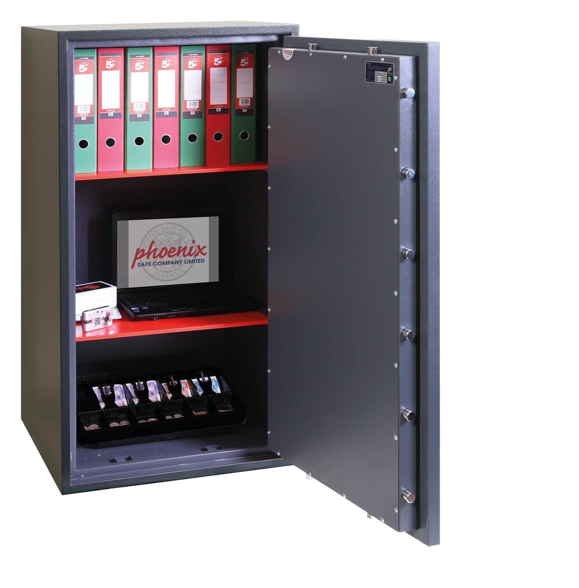 Phoenix Neptune HS1055K Size 5 High Security Euro Grade 1 Safe with Key Lock - Safe Fortress