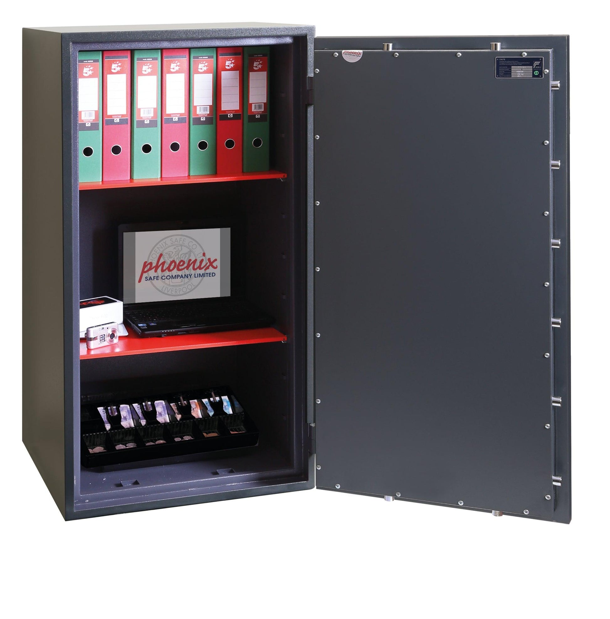 Phoenix Neptune HS1055K Size 5 High Security Euro Grade 1 Safe with Key Lock - Safe Fortress