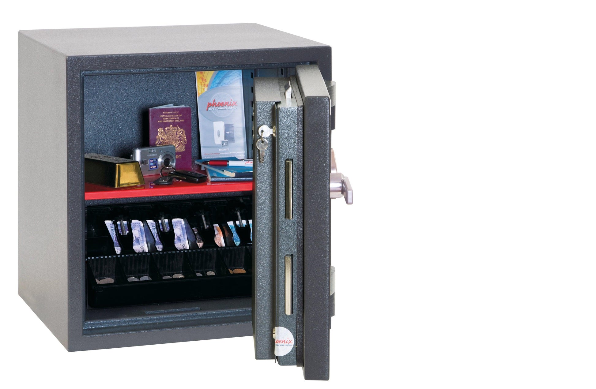 Phoenix Mercury HS2051E Size 1 High Security Euro Grade 2 Safe with Electronic Lock - Safe Fortress