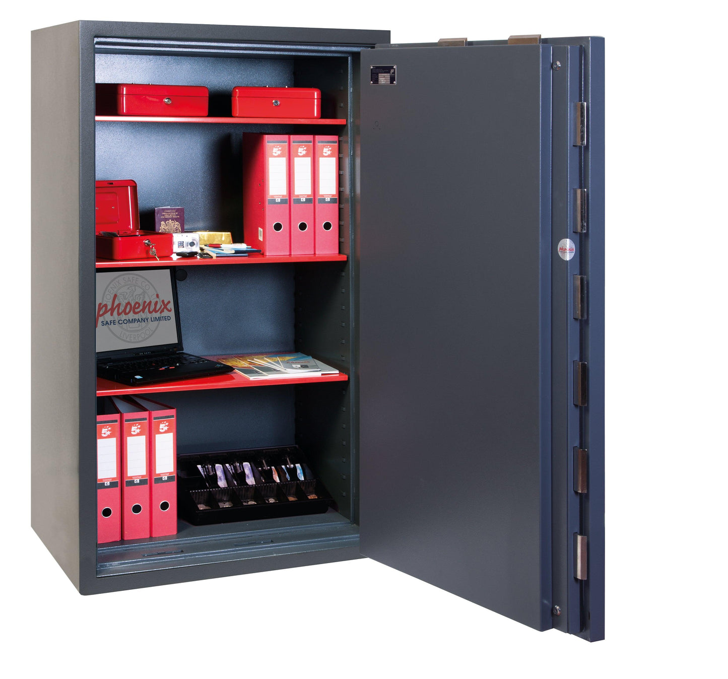 Phoenix Mercury HS2056K Size 6 High Security Euro Grade 2 Safe with Key Lock - Safe Fortress