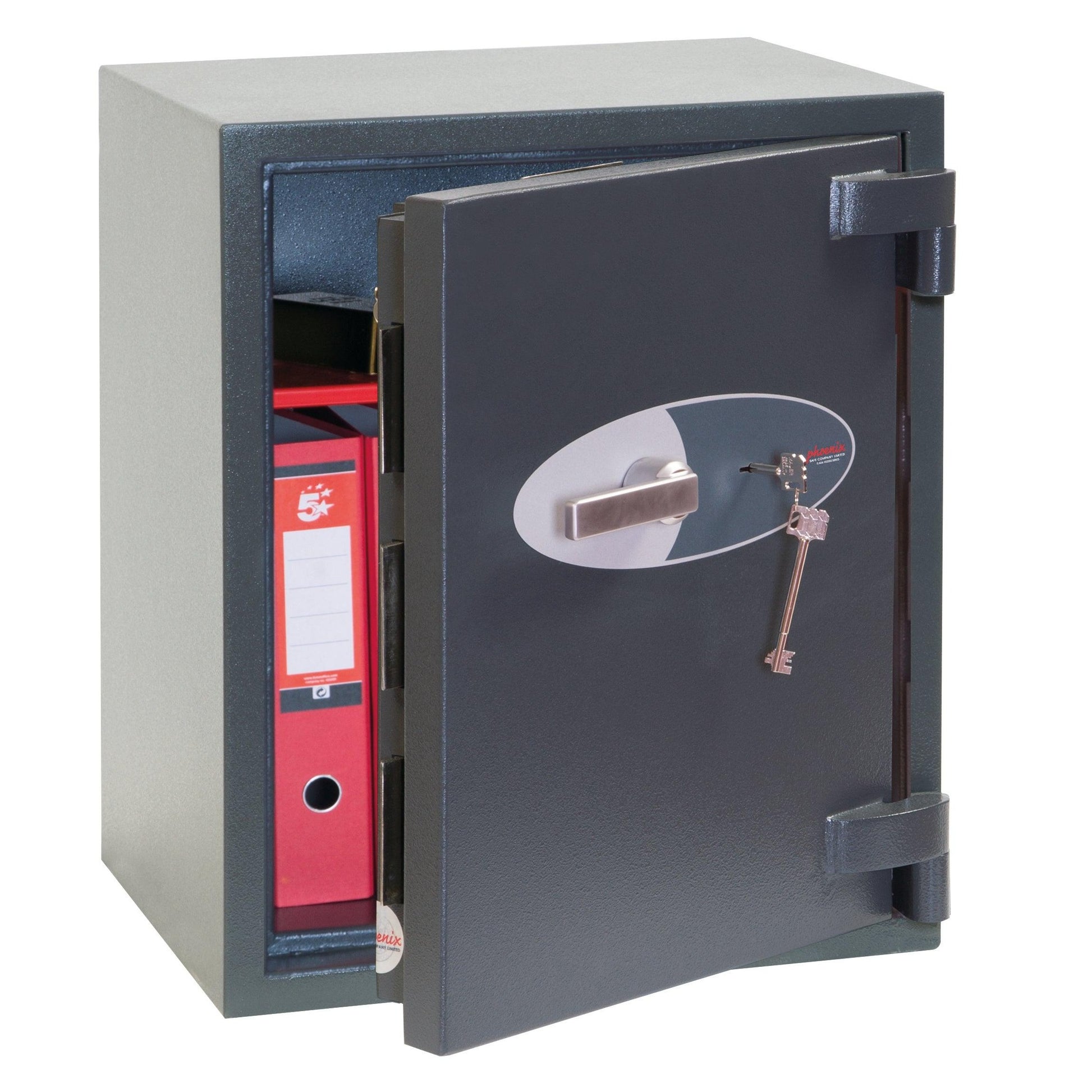 Phoenix Elara HS3552K Size 2 High Security Euro Grade 3 Safe with Key Lock - Safe Fortress