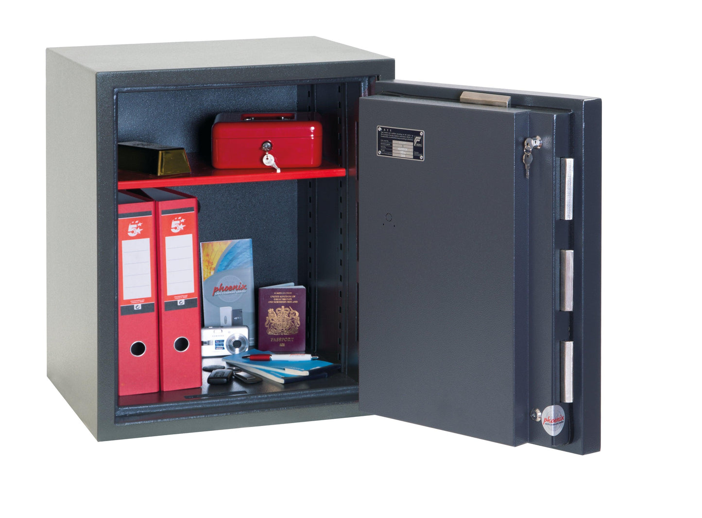 Phoenix Elara HS3552K Size 2 High Security Euro Grade 3 Safe with Key Lock - Safe Fortress