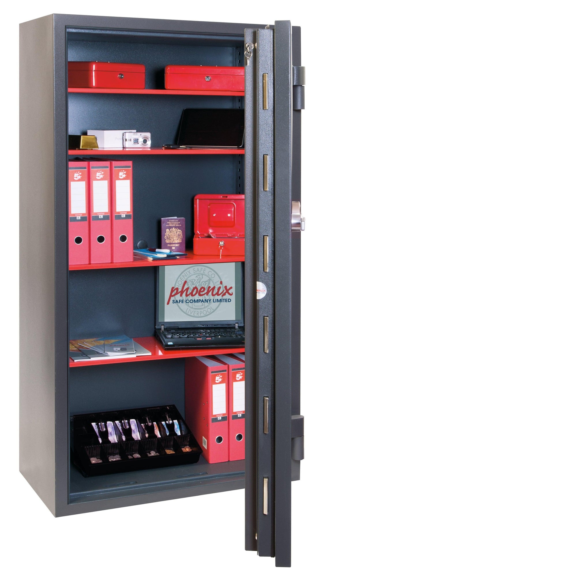 Phoenix Elara HS3555E Size 5 High Security Euro Grade 3 Safe with Electronic Lock - Safe Fortress