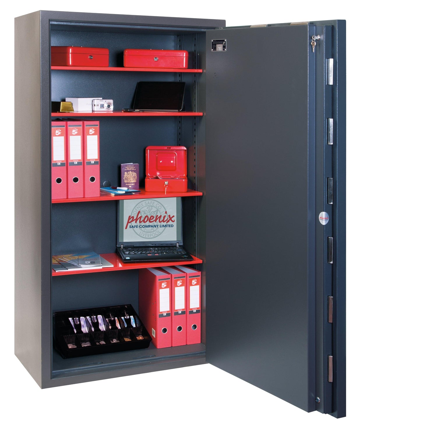 Phoenix Elara HS3555E Size 5 High Security Euro Grade 3 Safe with Electronic Lock - Safe Fortress
