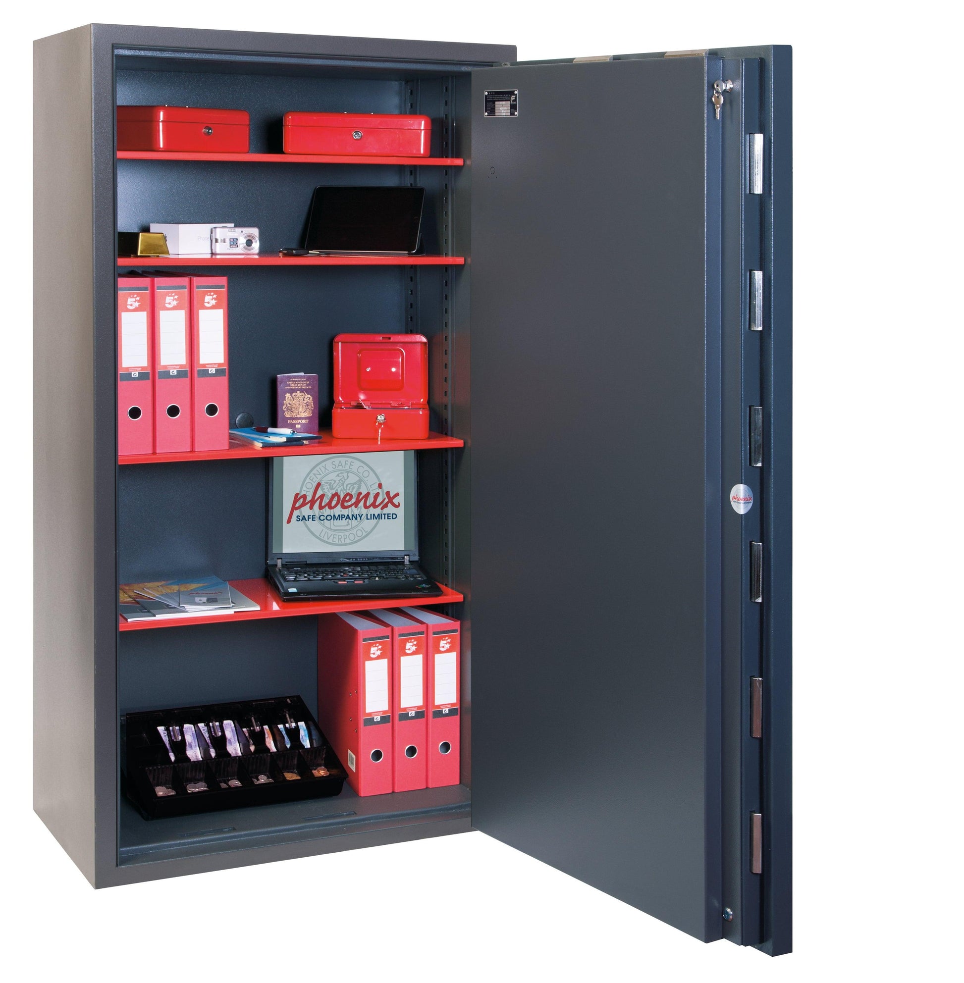 Phoenix Elara HS3555E Size 5 High Security Euro Grade 3 Safe with Electronic Lock - Safe Fortress