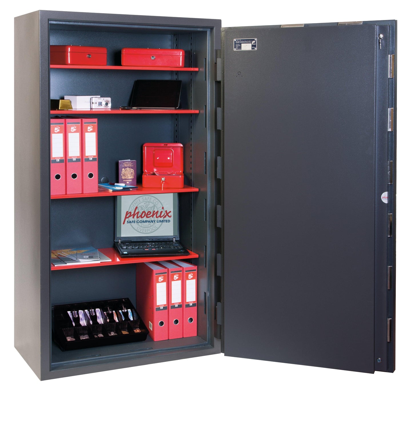 Phoenix Elara HS3555E Size 5 High Security Euro Grade 3 Safe with Electronic Lock - Safe Fortress