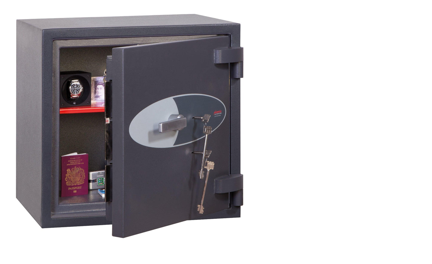 Phoenix Planet HS6071K Size 1 High Security Euro Grade 4 Safe with 2 Key Locks - Safe Fortress
