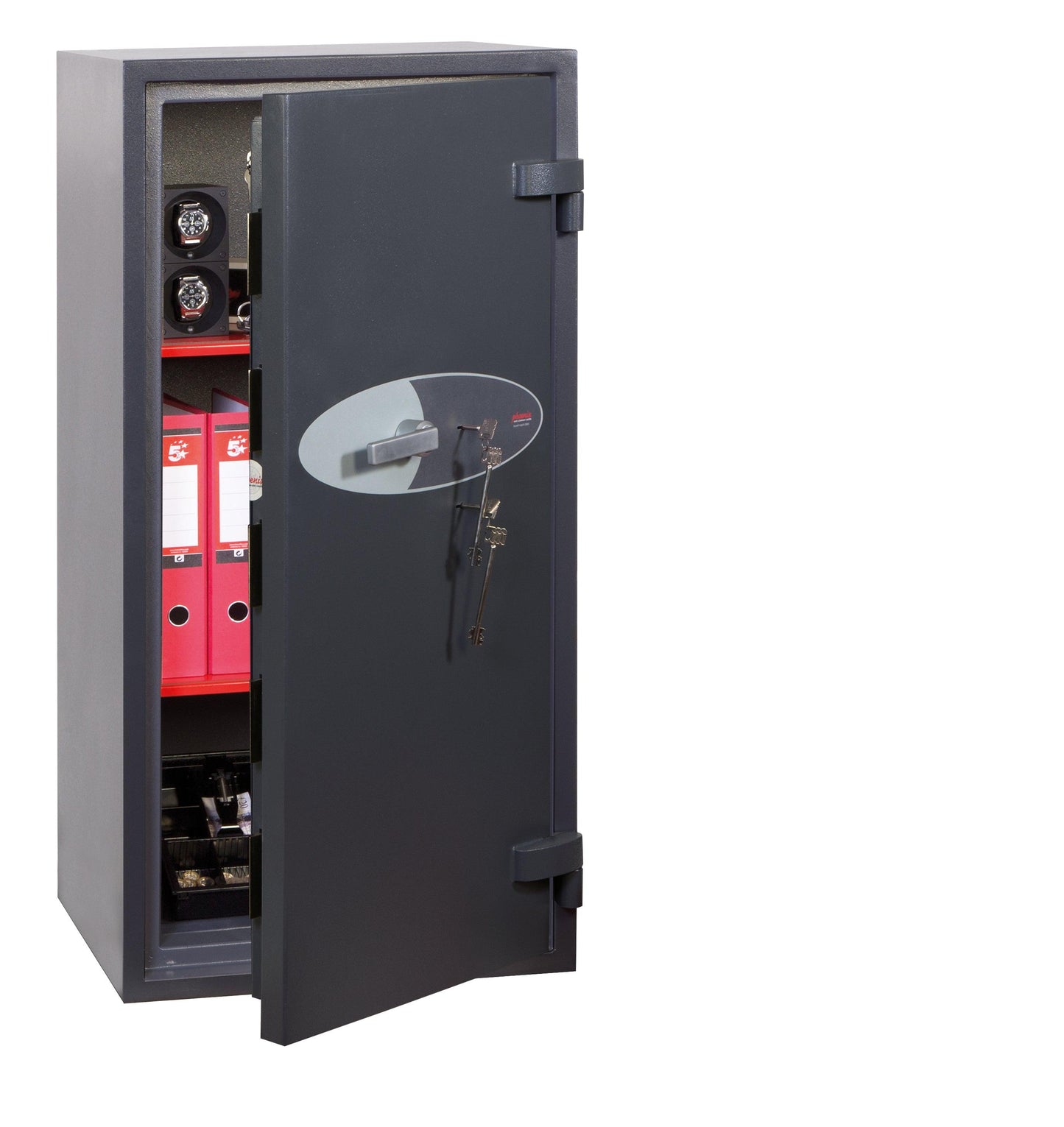 Phoenix Planet HS6074K Size 4 High Security Euro Grade 4 Safe with 2 Key Locks - Safe Fortress