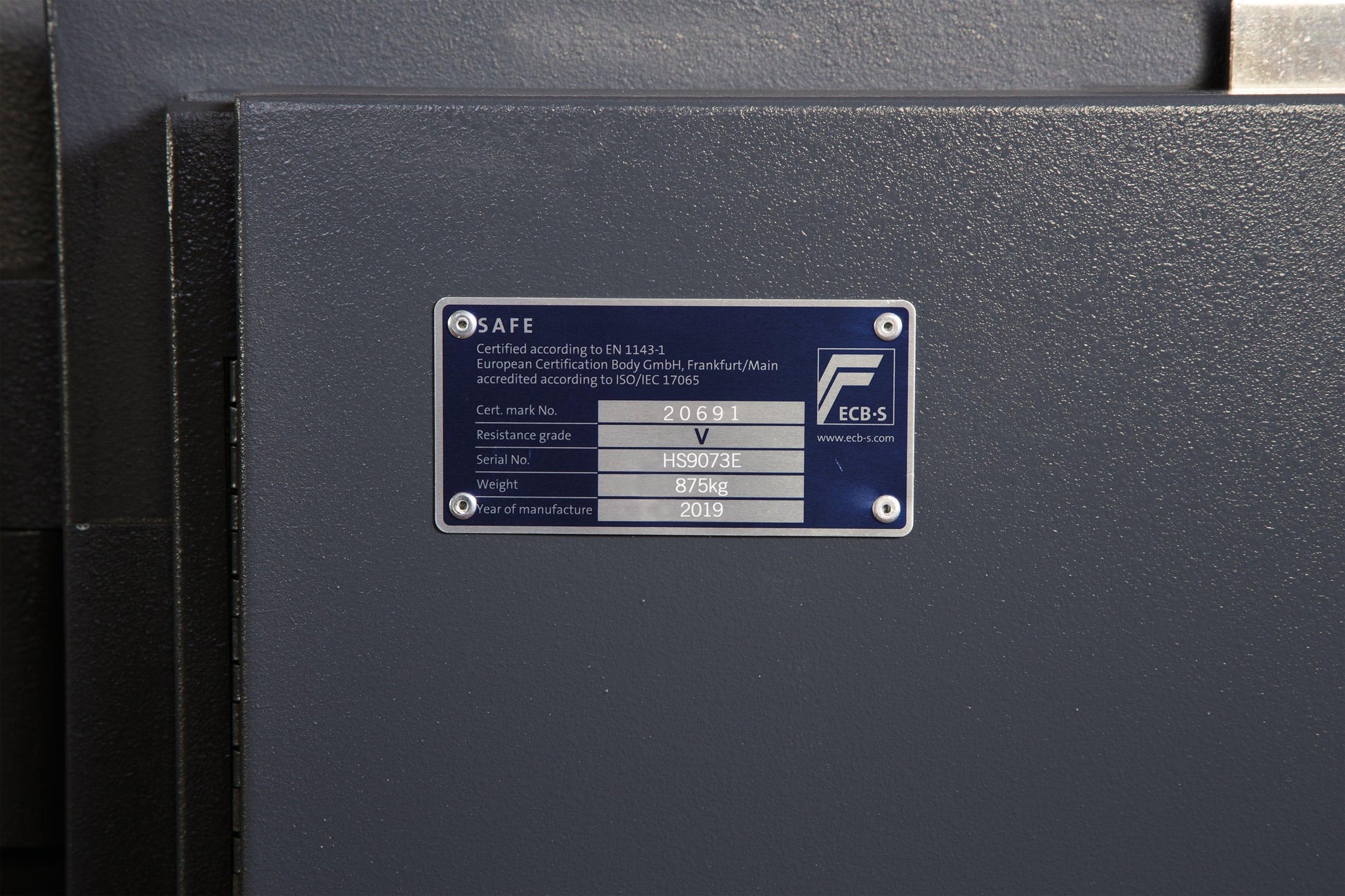 Phoenix Cosmos HS9073E Size 3 High Security Euro Grade 5 Safe with Electronic & Key Lock - Safe Fortress