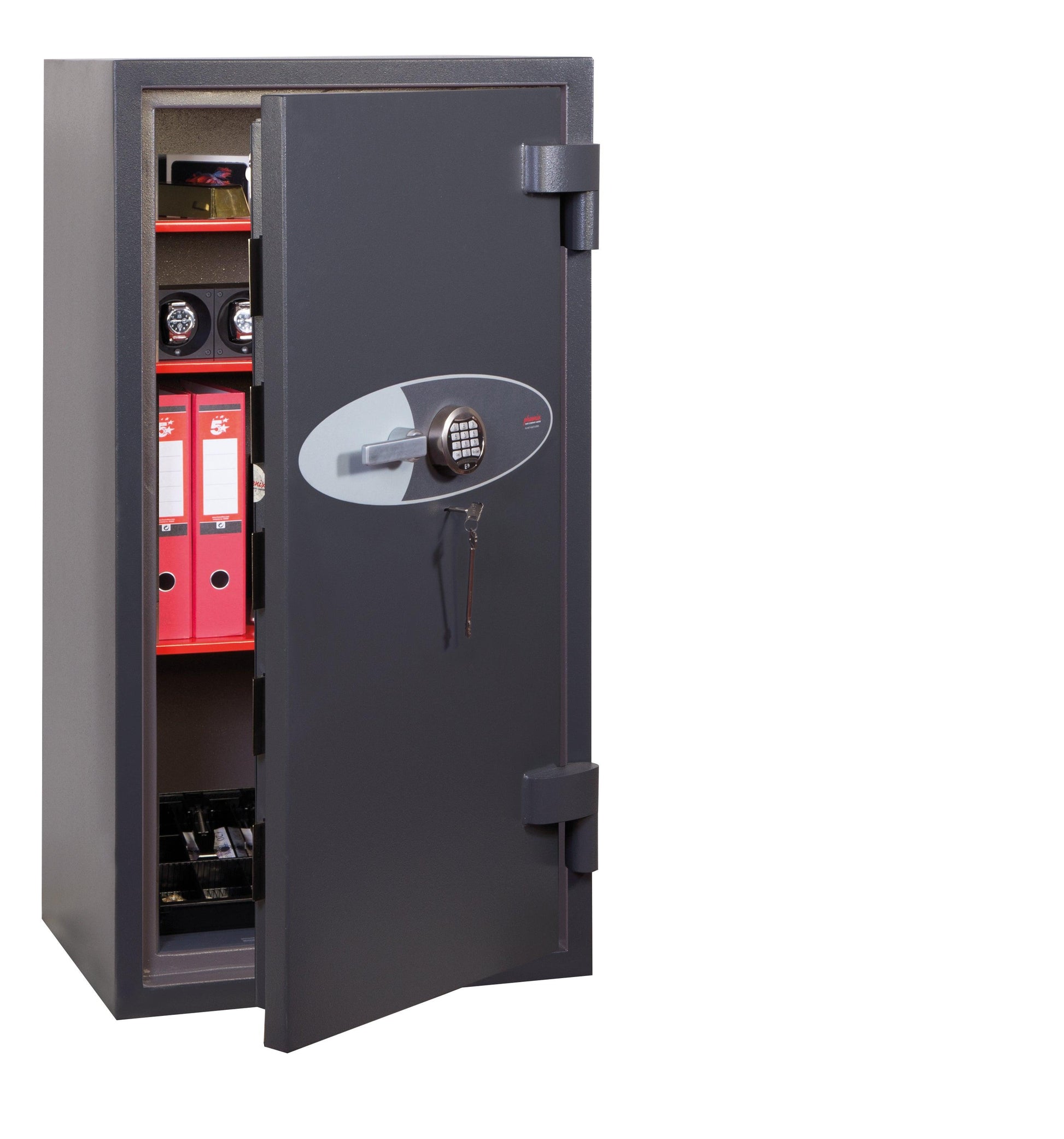 Phoenix Planet HS6075E Size 5 High Security Euro Grade 4 Safe with Electronic & Key Lock - Safe Fortress
