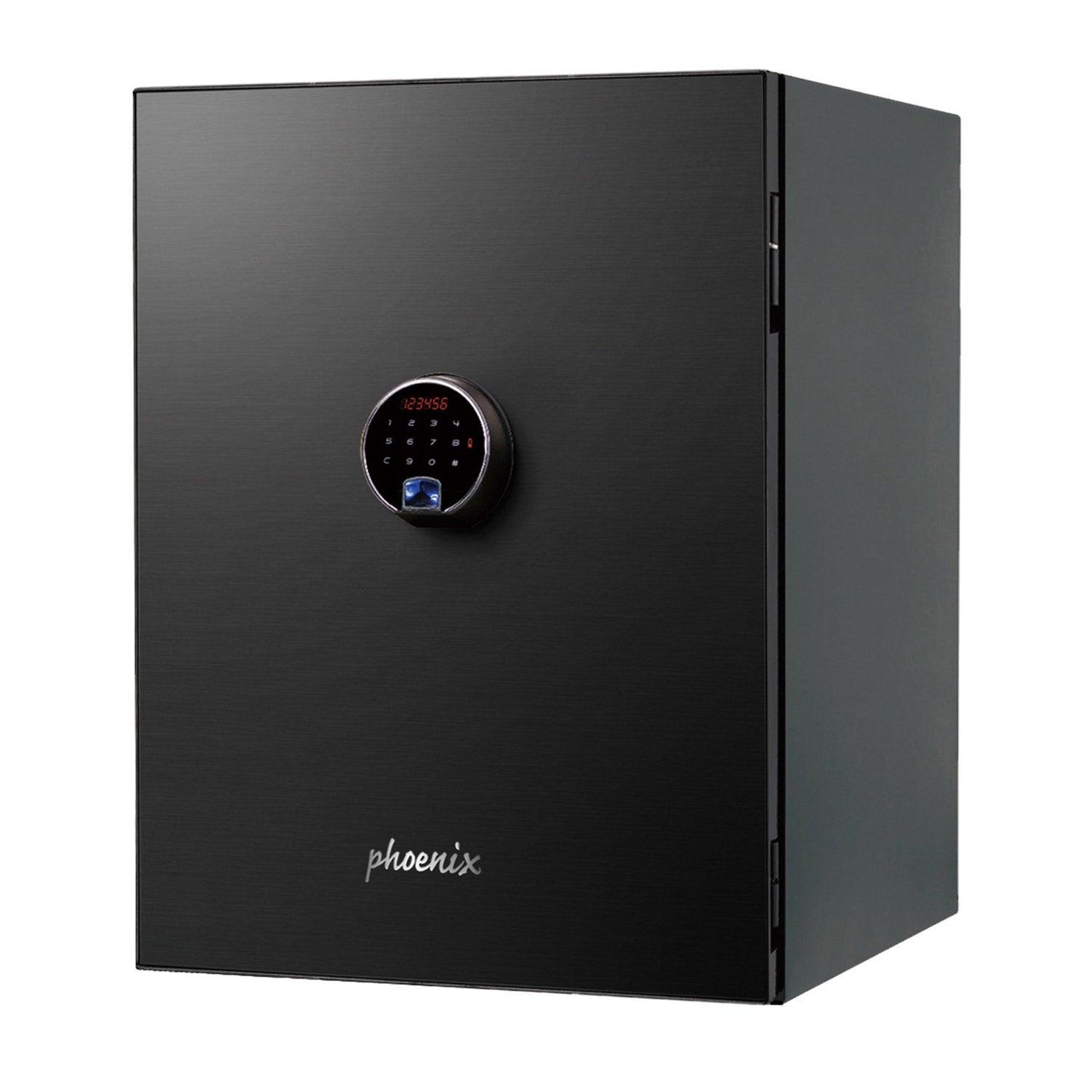Phoenix Spectrum Plus LS6012FB Size 2 Luxury Fire Safe with Black Door Panel and Fingerprint Lock - Safe Fortress