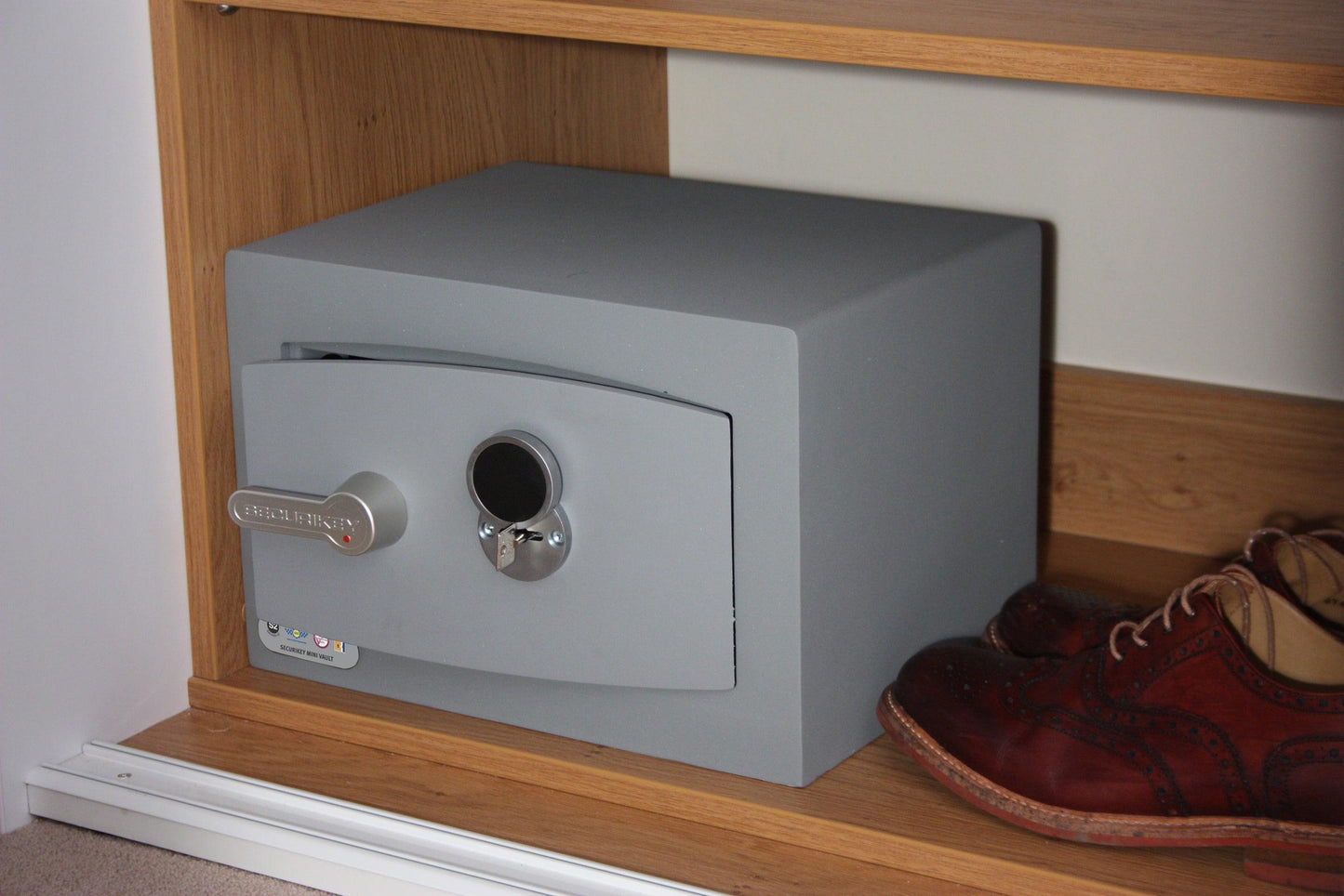 Securikey Mini Vault S2 Gold - Key Locking - Safe Fortress