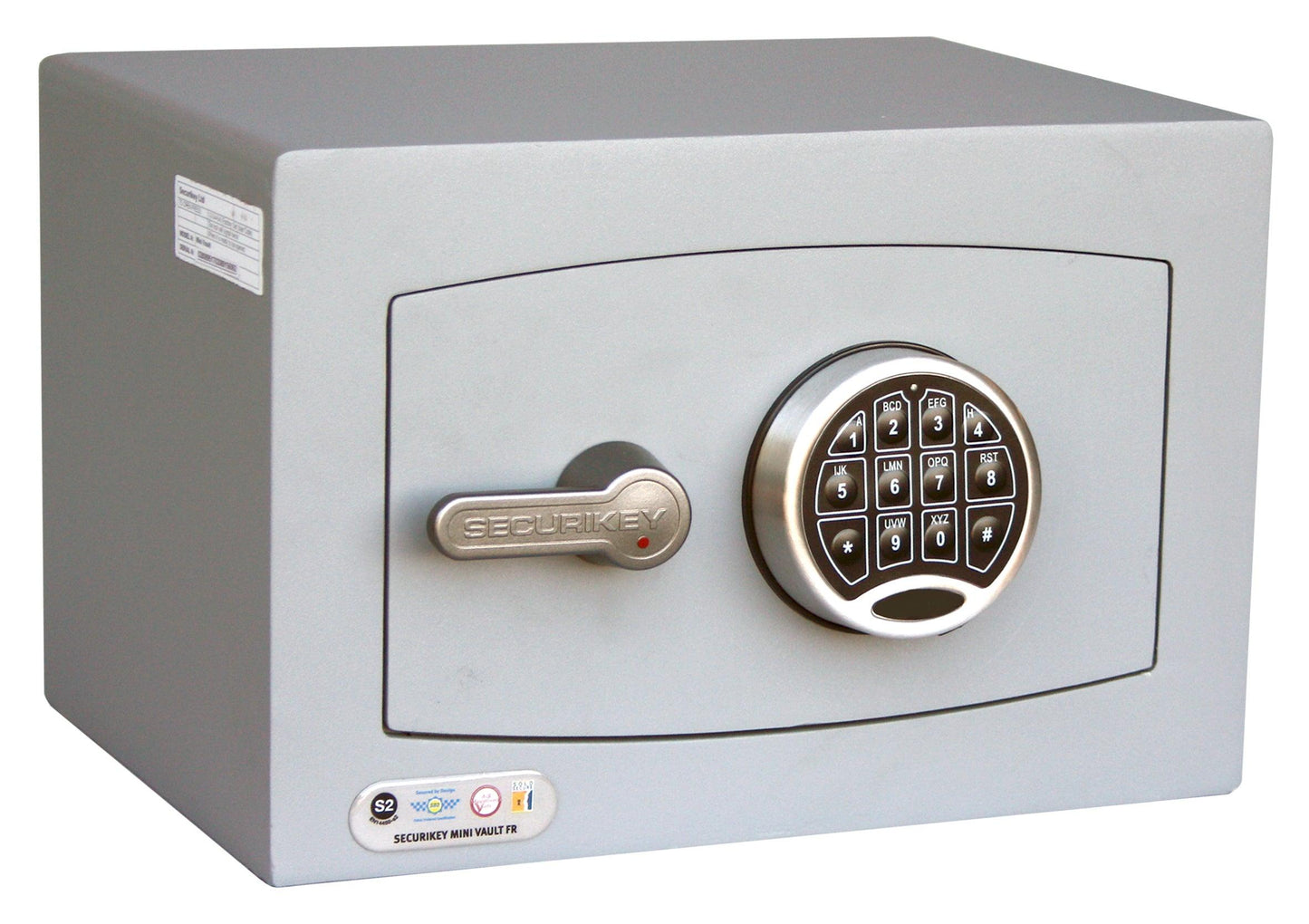 Securikey Mini Vault S2 Gold FR - Electronic Lock - Safe Fortress