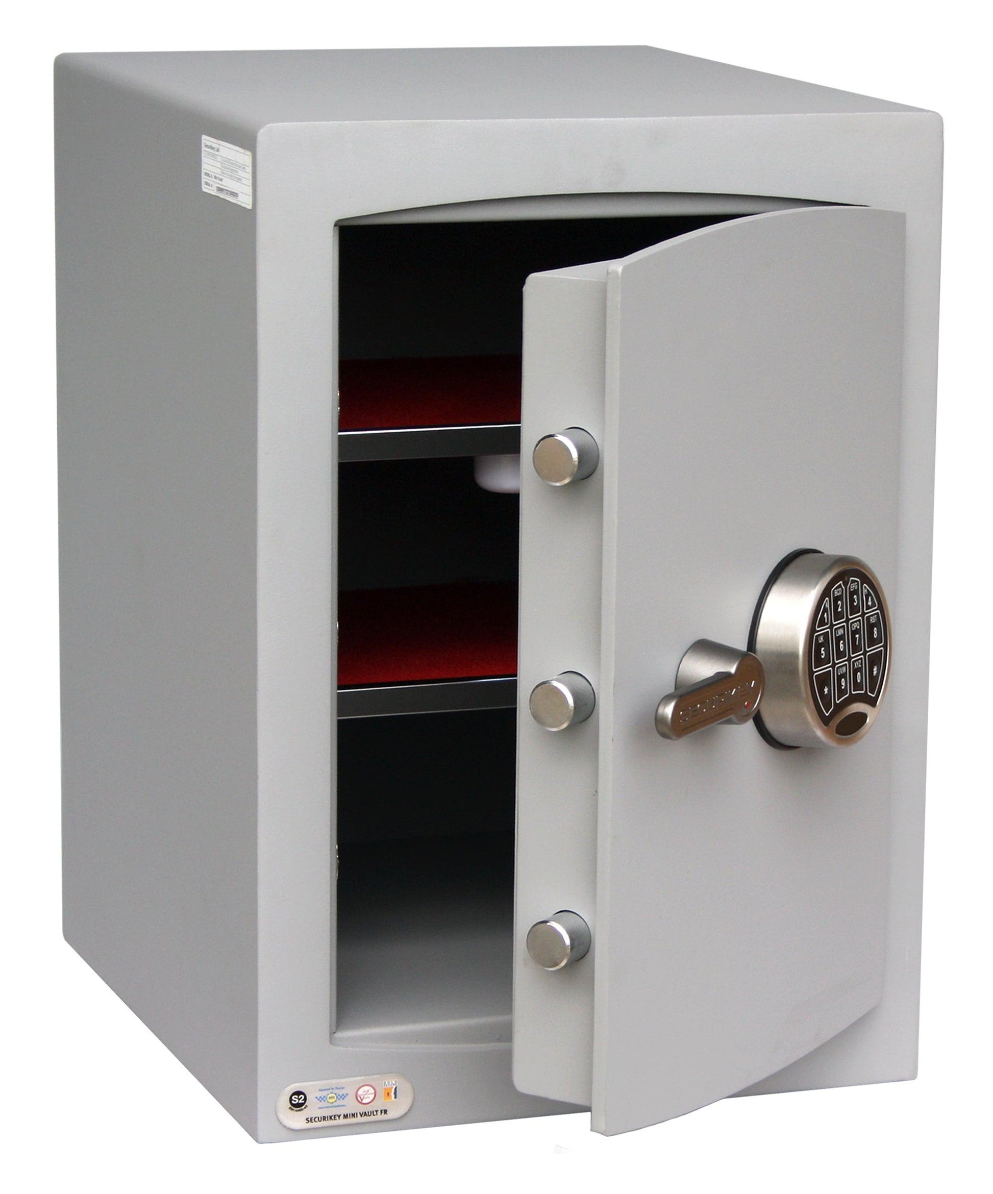 Securikey Mini Vault S2 Gold FR 2 - Electronic Lock - Safe Fortress