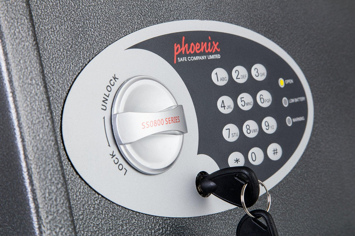 Phoenix Vela Deposit Home & Office SS0800 Security Safe with Electronic Lock - Safe Fortress