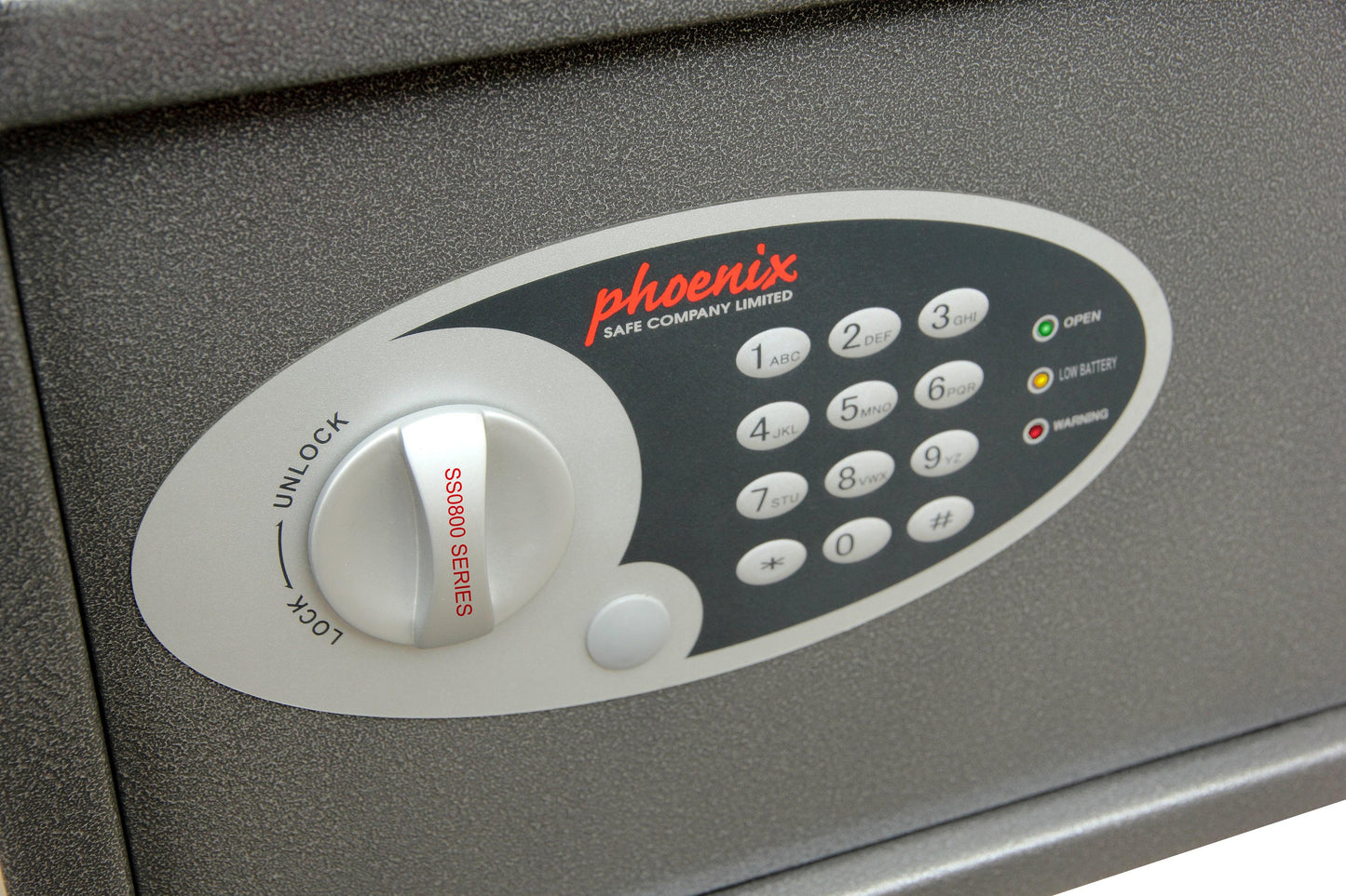 Phoenix Vela Deposit Home & Office SS0800 Security Safe with Electronic Lock - Safe Fortress