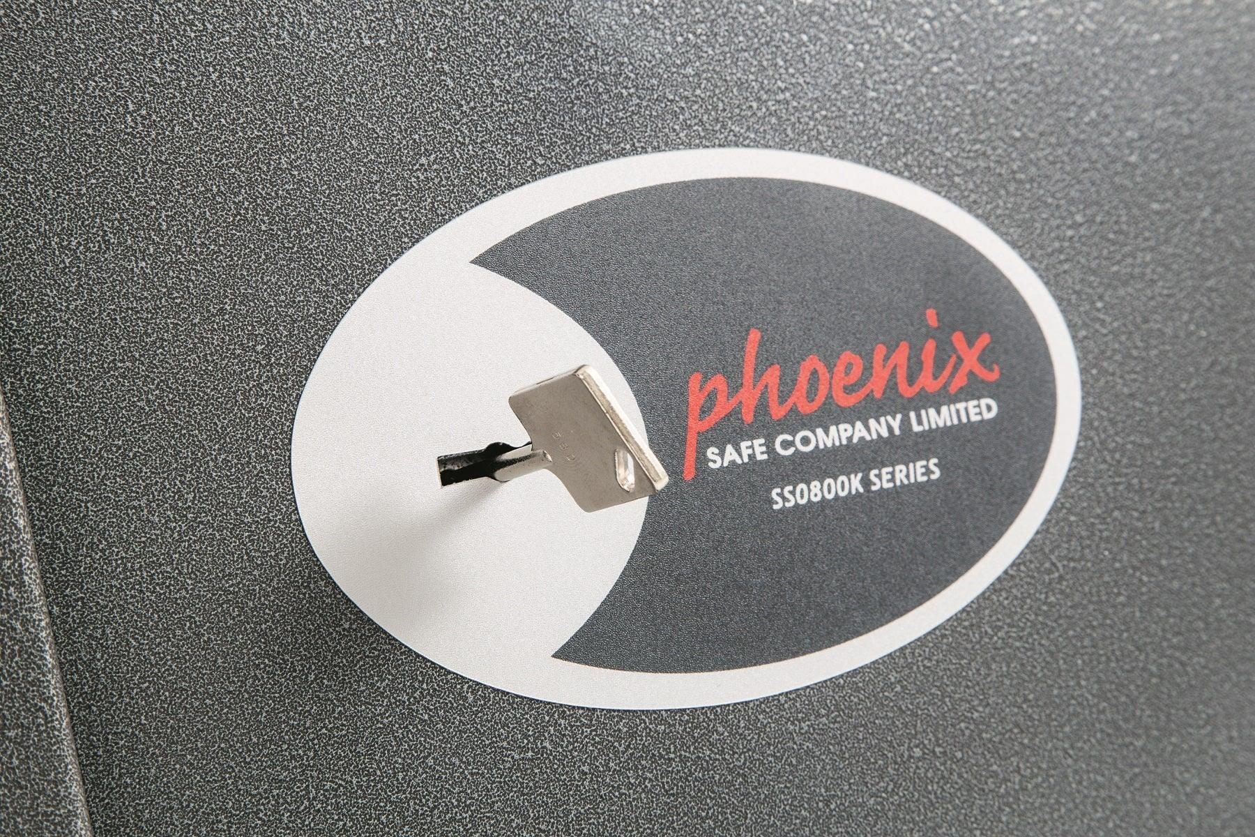 Phoenix Vela Home & Office SS0800 Security Safe with Key Lock - Safe Fortress