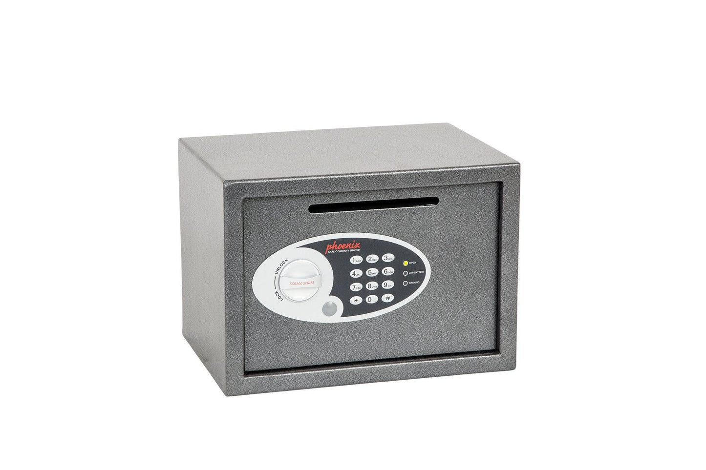Phoenix Vela Deposit Home & Office SS0800 Security Safe with Electronic Lock - Safe Fortress